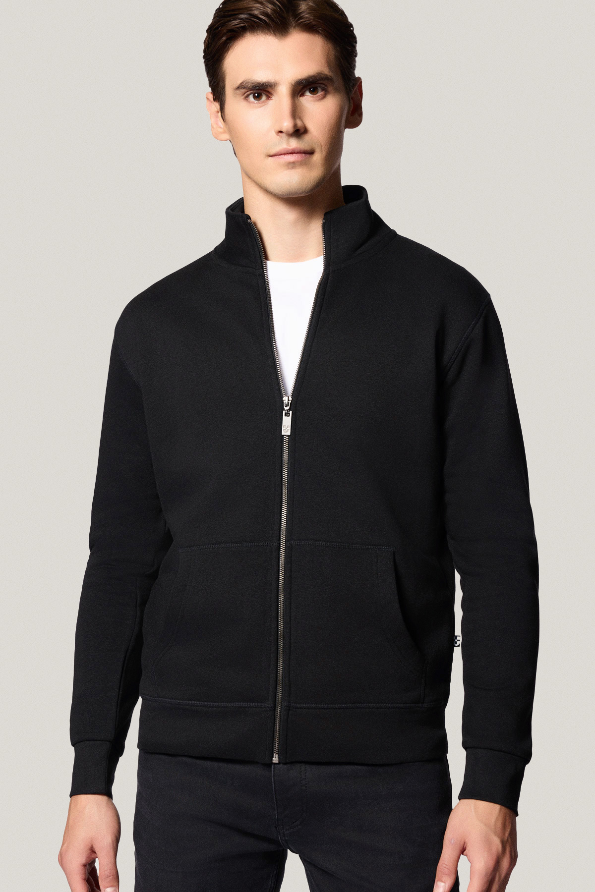 Bluza Rozpinana Czarna PM14