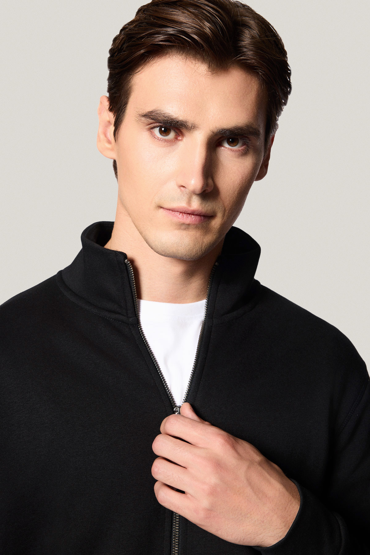 Bluza Rozpinana Czarna PM14