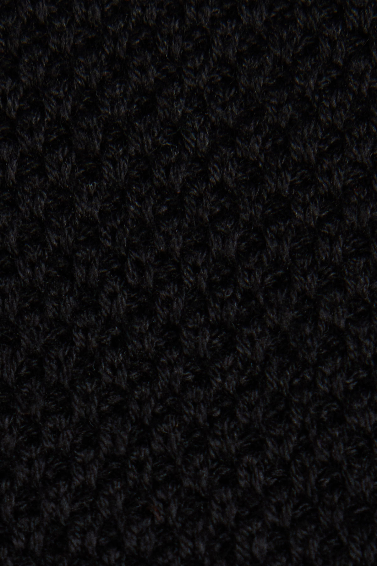 Sweter Rozpinany Czarny z Bawełny PM11