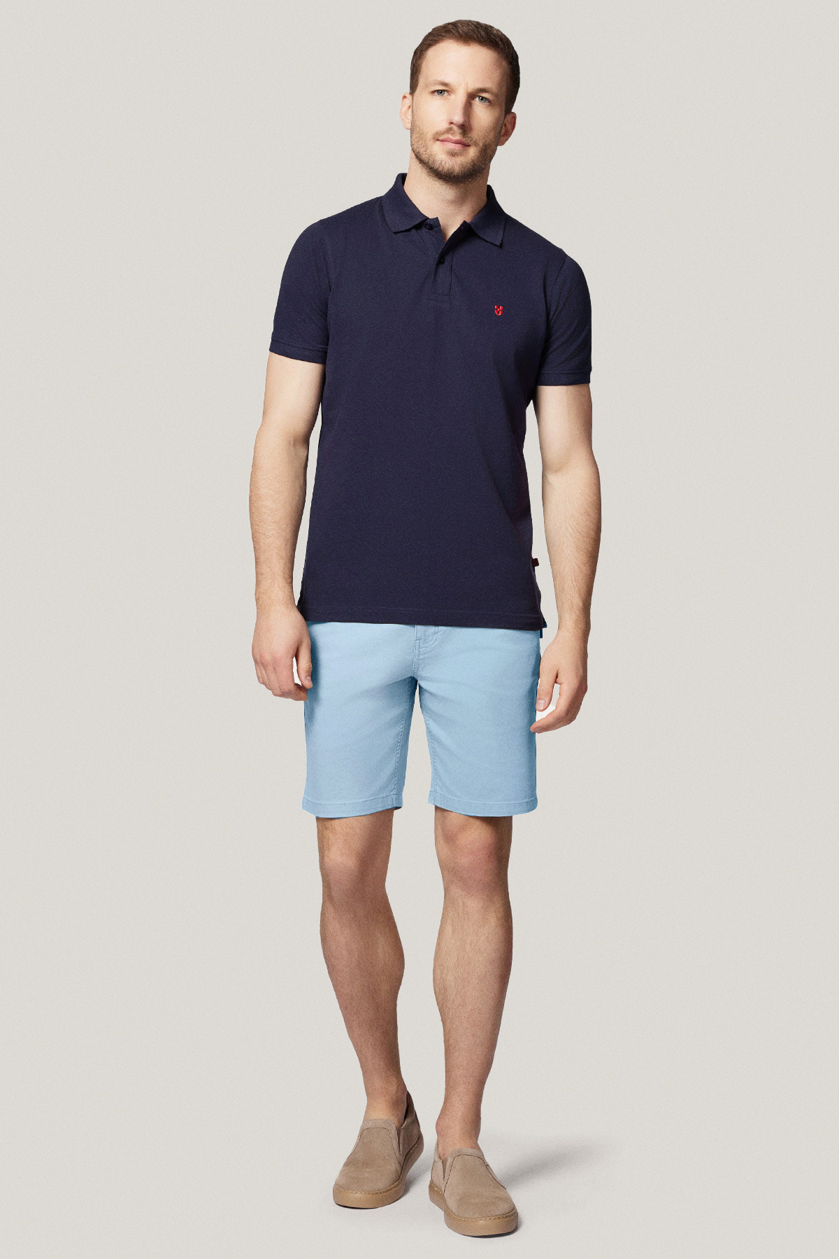 Szorty Błękitne z Bawełną PM1