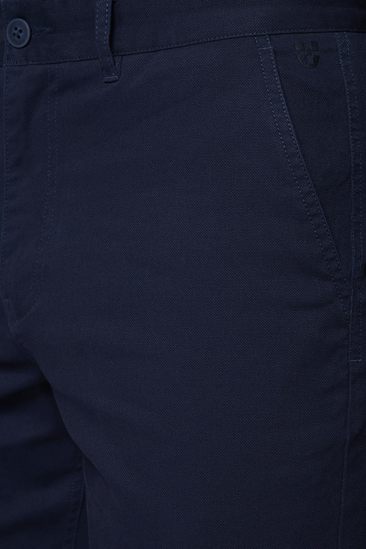 Szorty Ciemnogranatowe z Bawełną PM1