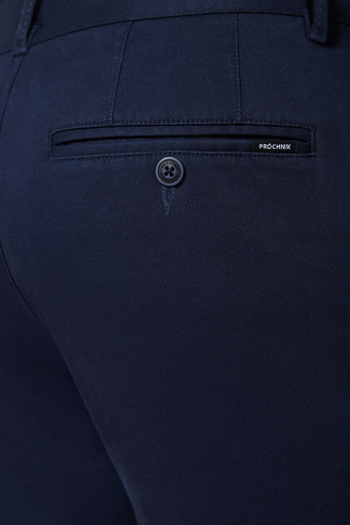 Szorty Ciemnogranatowe z Bawełną PM1