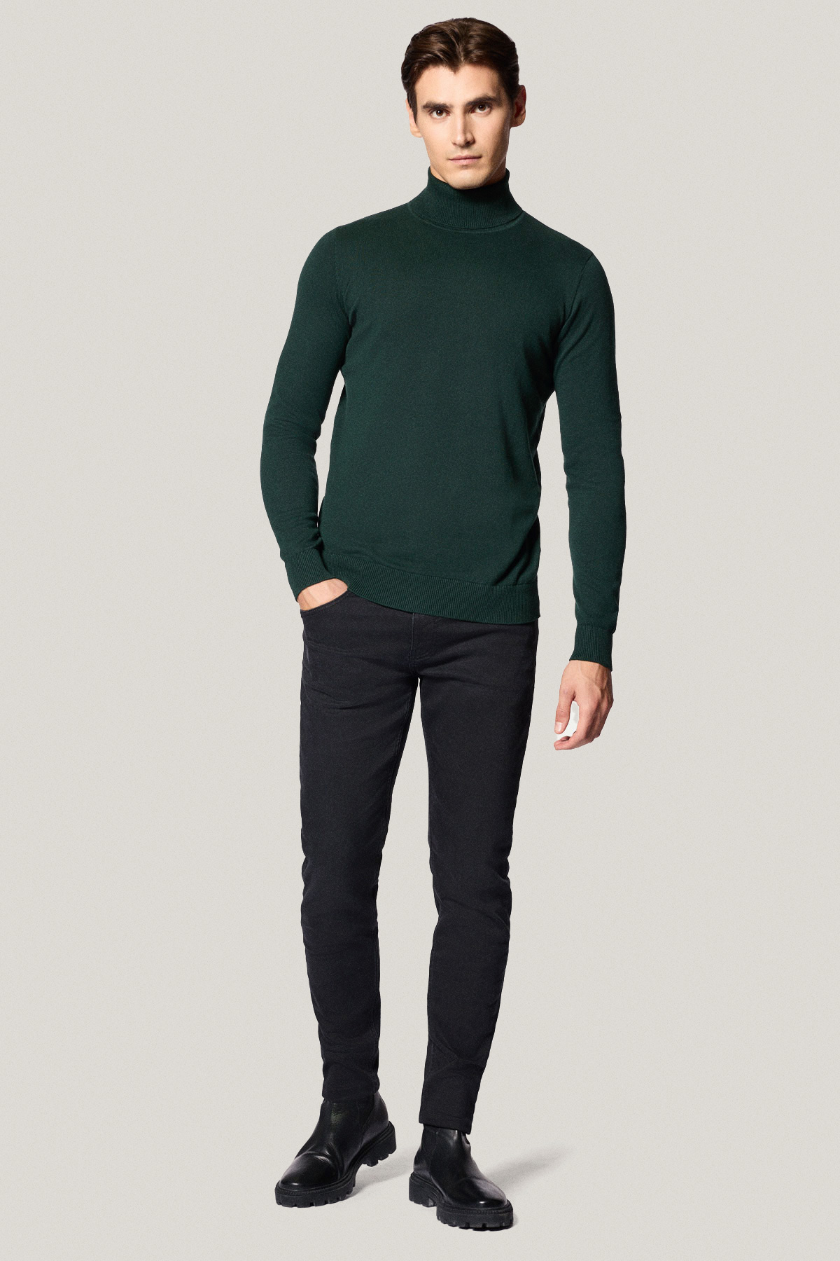 Golf Zielony Bawełniany PM5