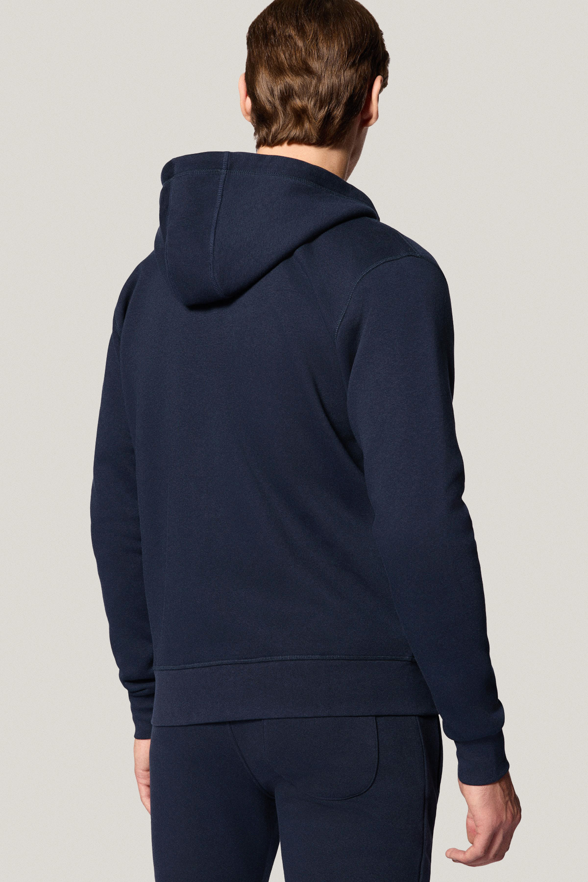 Bluza Rozpinana z Kapturem Granatowa PM15