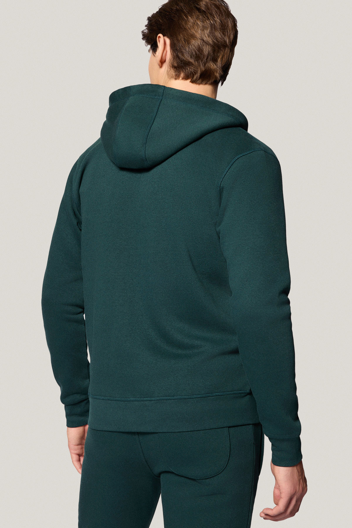 Bluza Rozpinana z Kapturem Zielona PM15