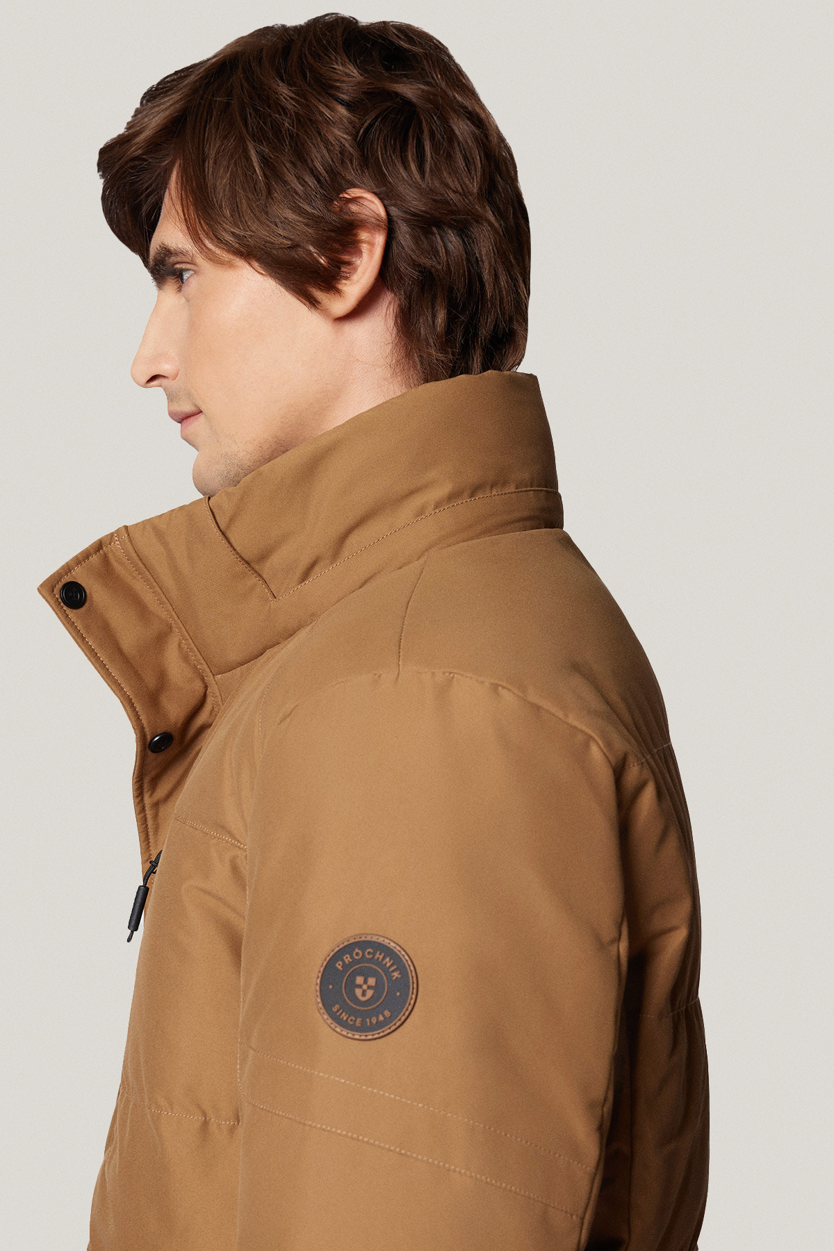 Kurtka Zimowa Beżowa Techniczna PM4