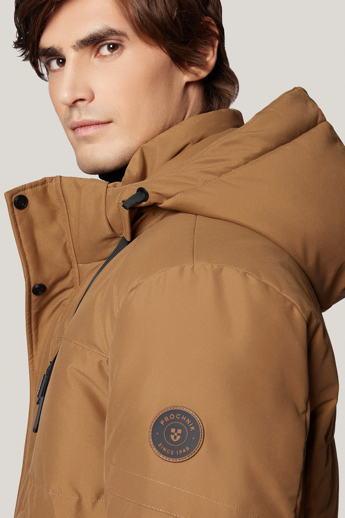 Kurtka Zimowa Beżowa Techniczna PM4