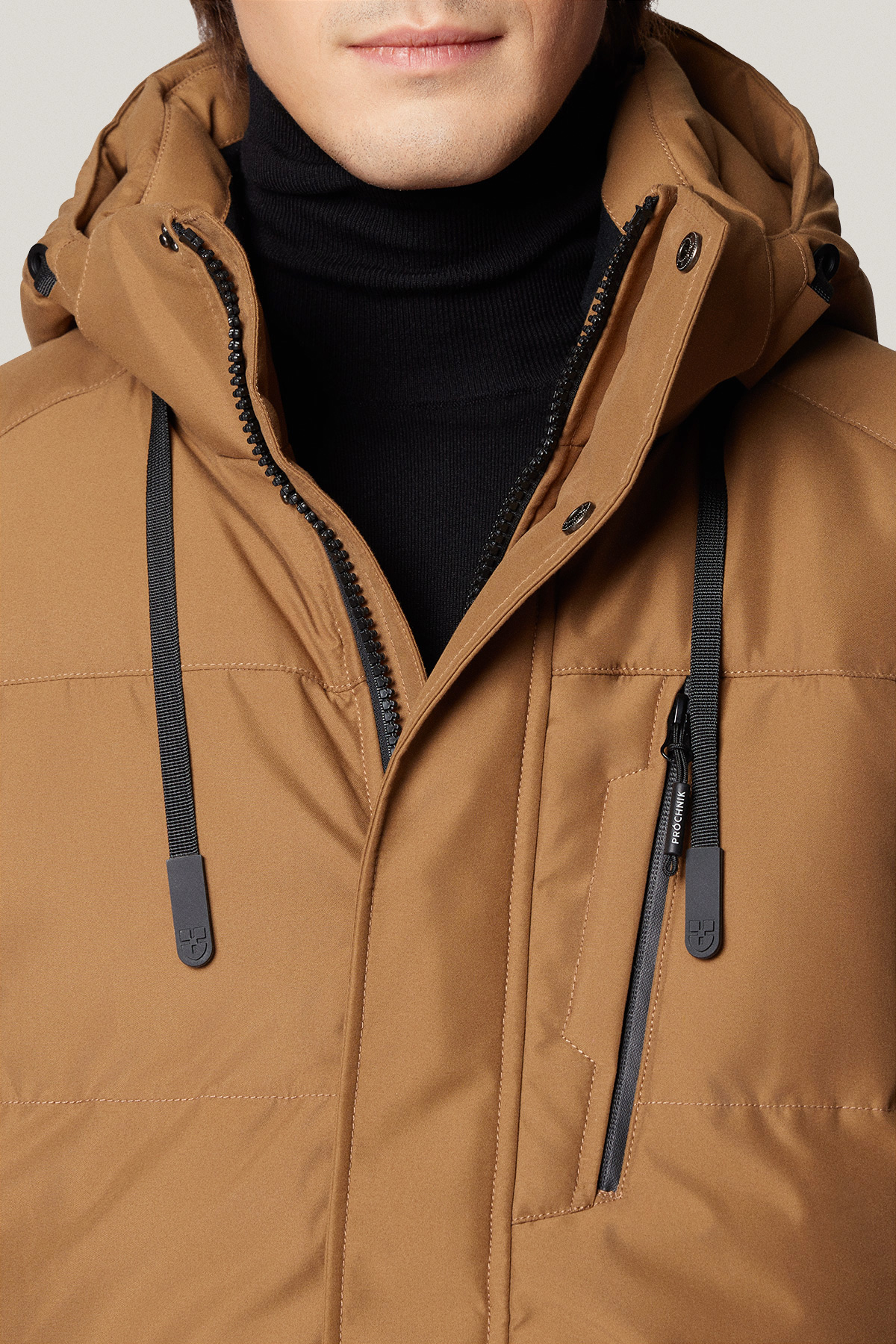 Kurtka Zimowa Beżowa Techniczna PM4