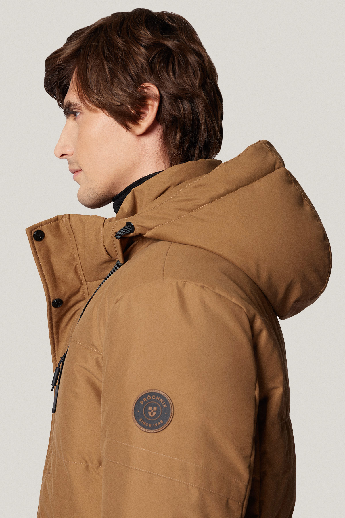 Kurtka Zimowa Beżowa Techniczna PM4