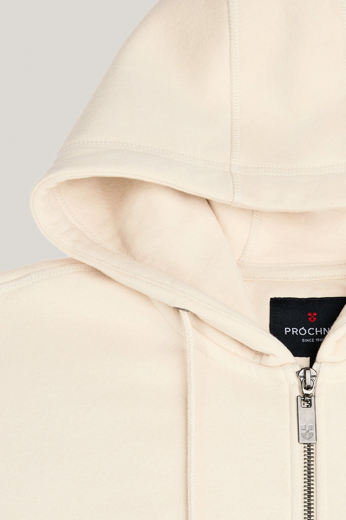 Bluza Rozpinana z Kapturem Jasnobeżowa PM15