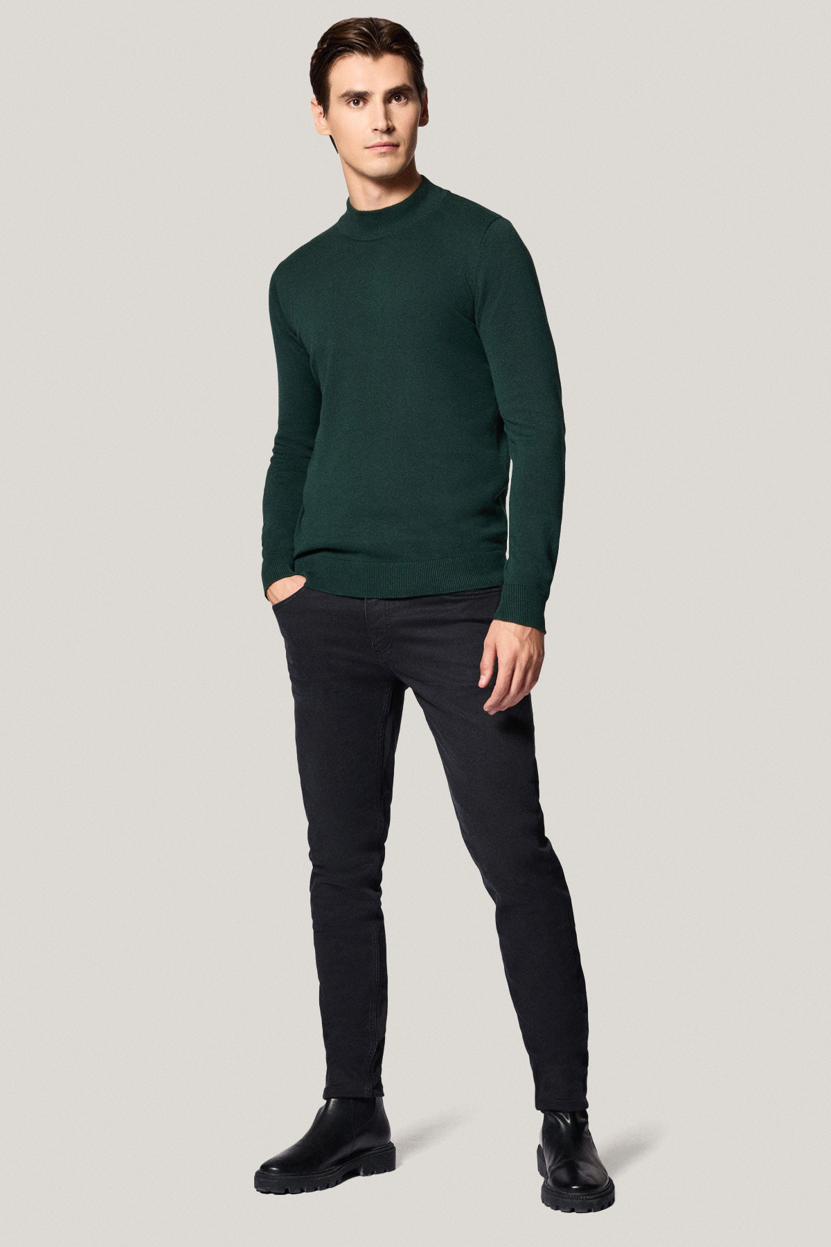 Półgolf Zielony Bawełniany PM1