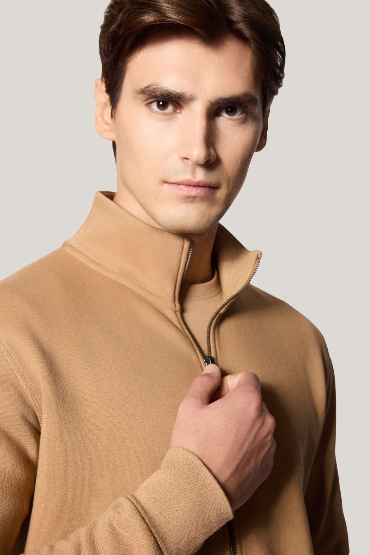 Bluza Rozpinana Camelowa PM14