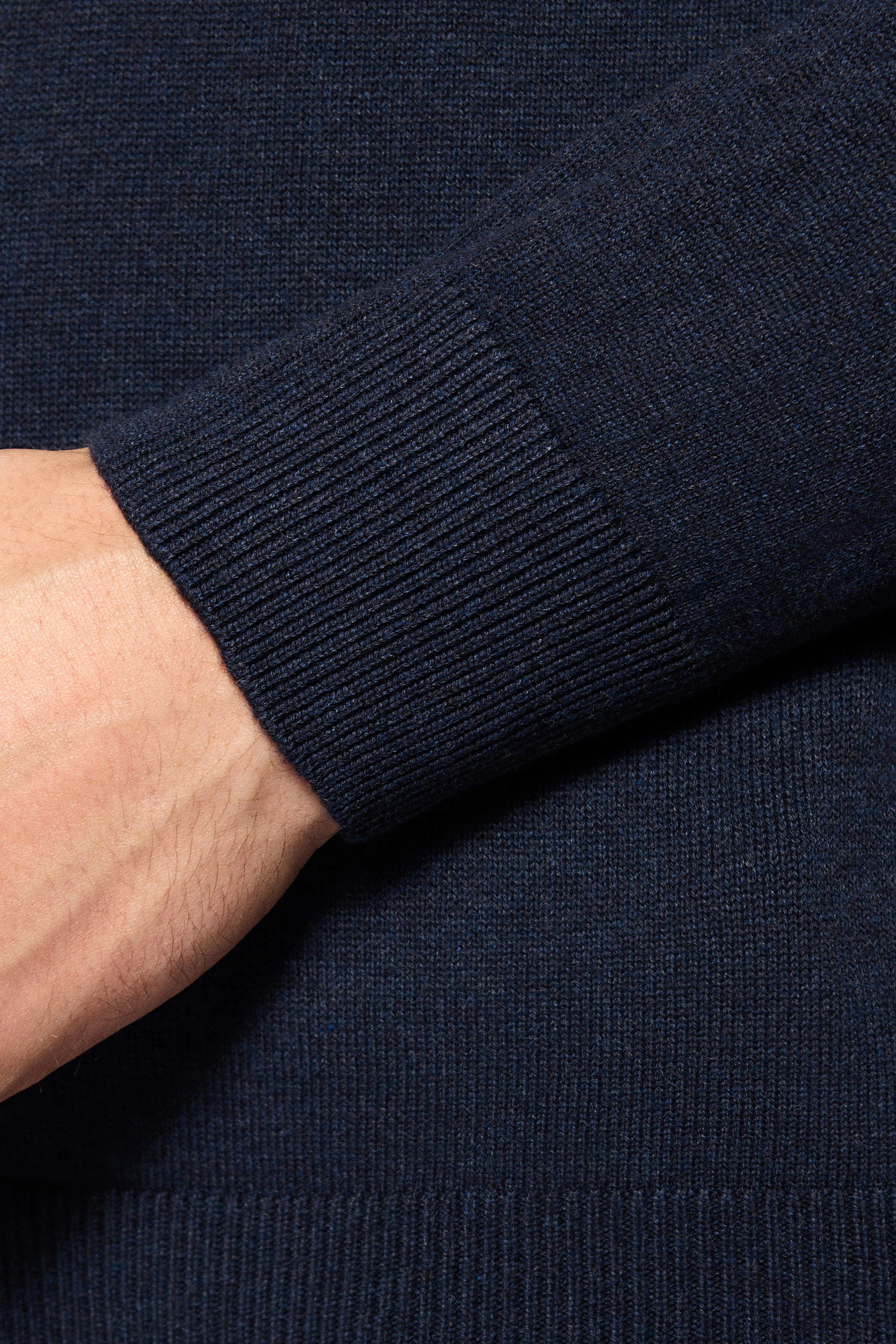 Półgolf Ciemnogranatowy Bawełniany PM1