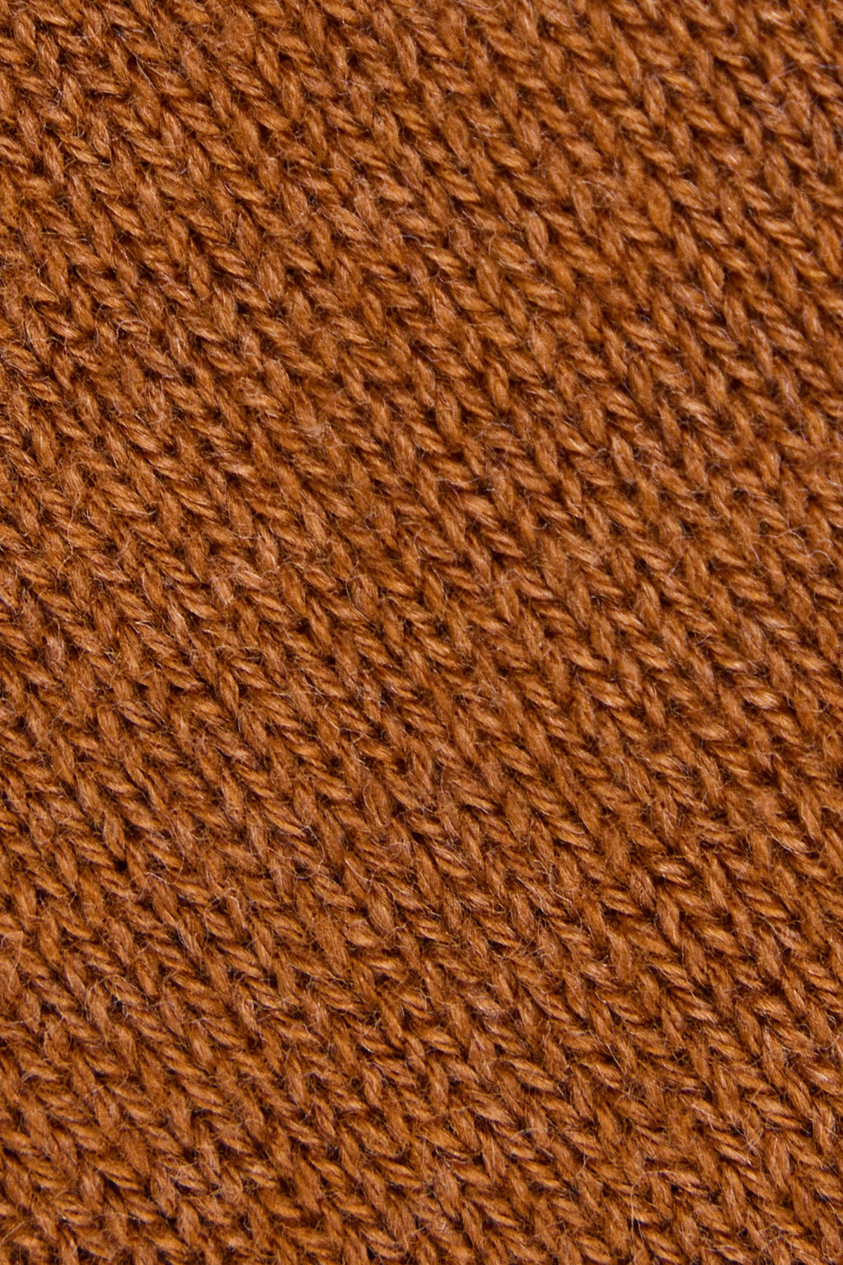 Sweter Camelowy Bawełniany V-neck PM7