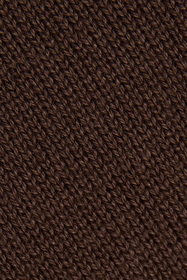 Sweter Brązowy Bawełniany O-neck PM8