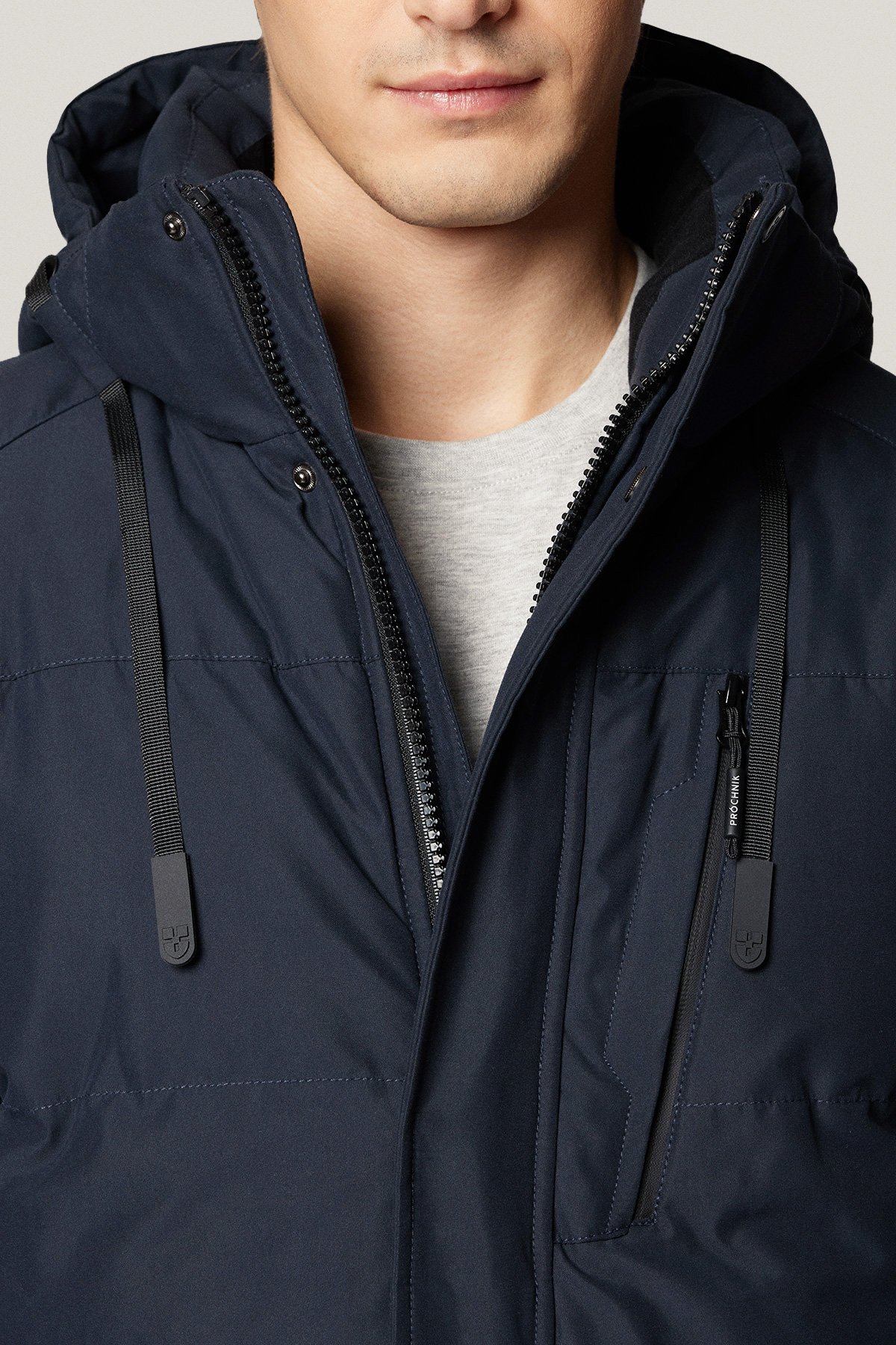 Kurtka Zimowa Granatowa Techniczna PM4