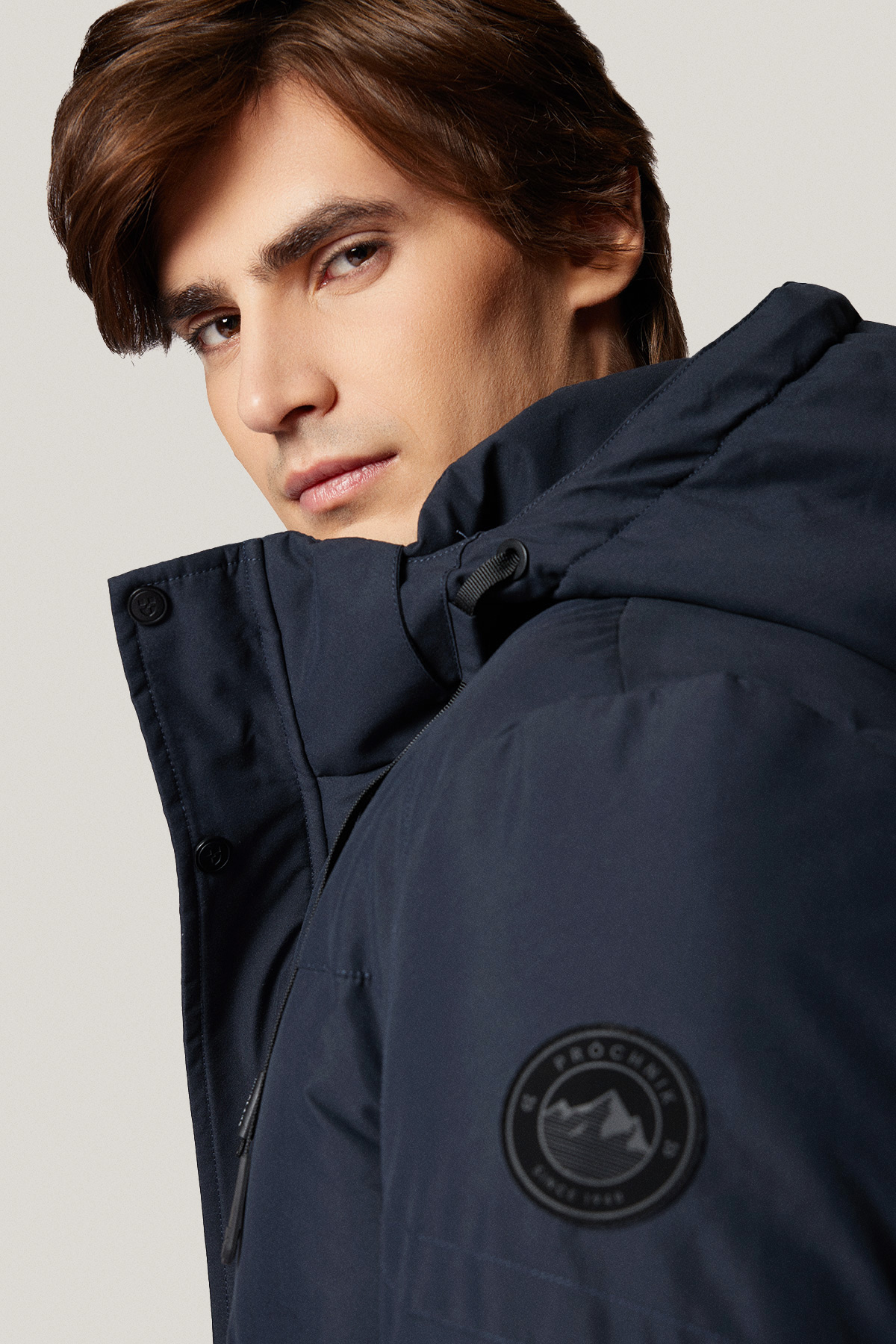 Kurtka Zimowa Granatowa Techniczna PM4