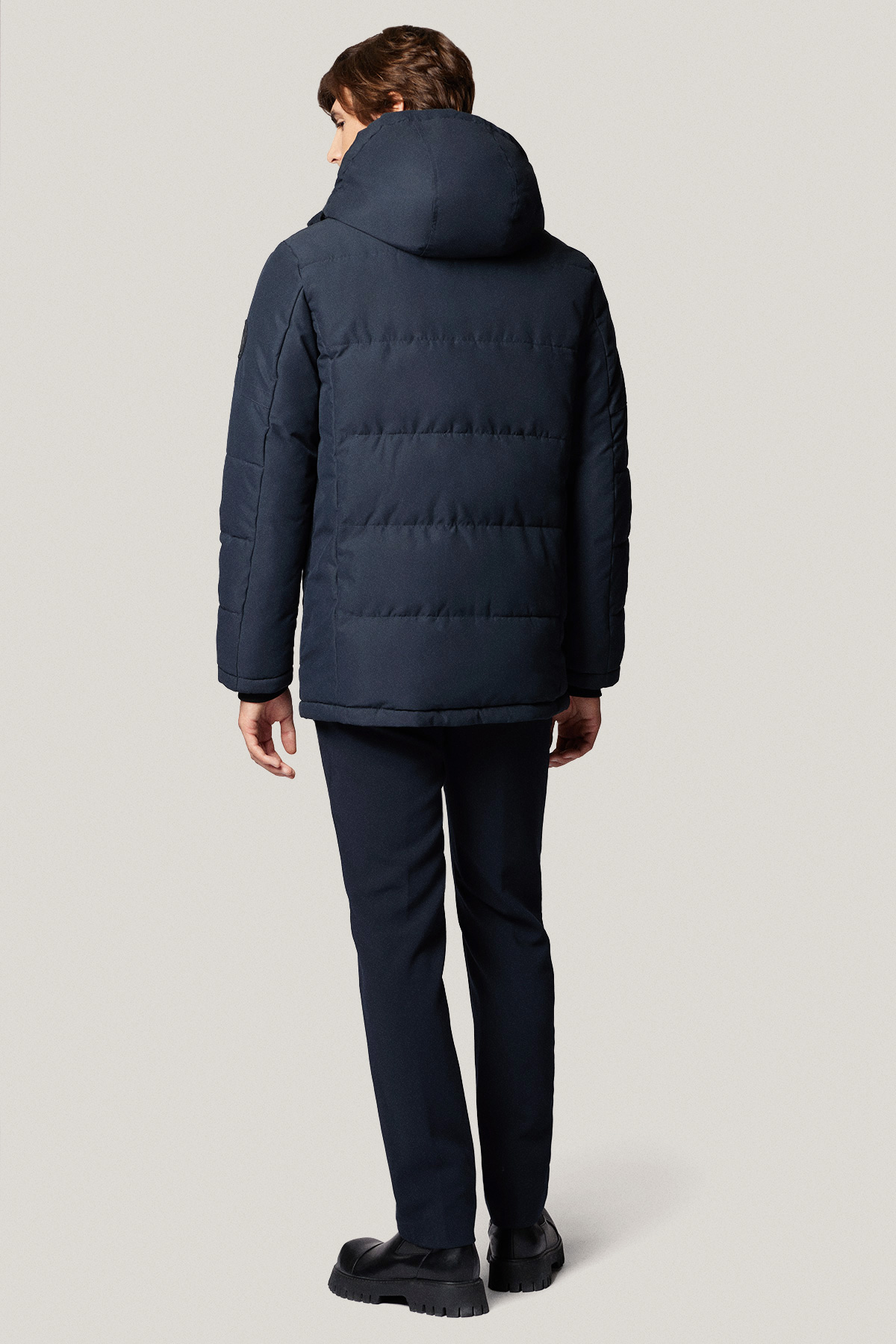 Kurtka Zimowa Granatowa Techniczna PM4