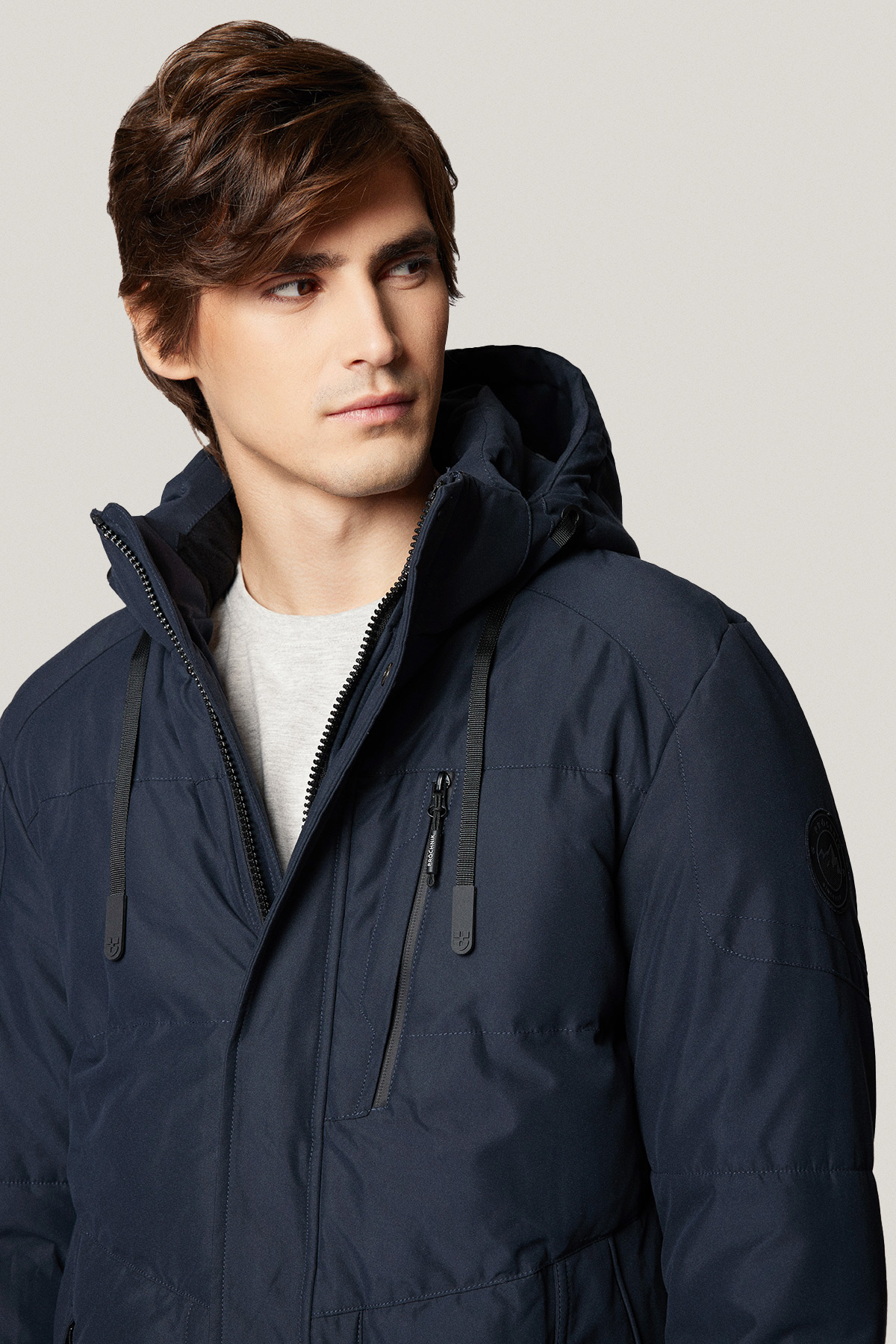 Kurtka Zimowa Granatowa Techniczna PM4