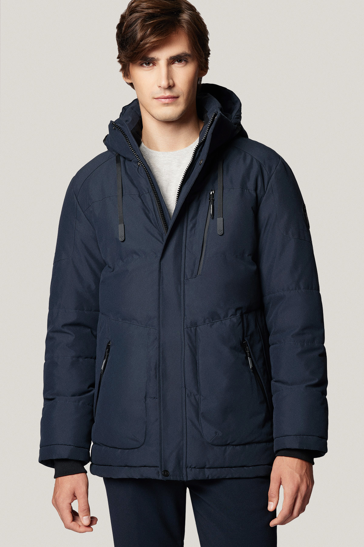 Kurtka Zimowa Granatowa Techniczna PM4