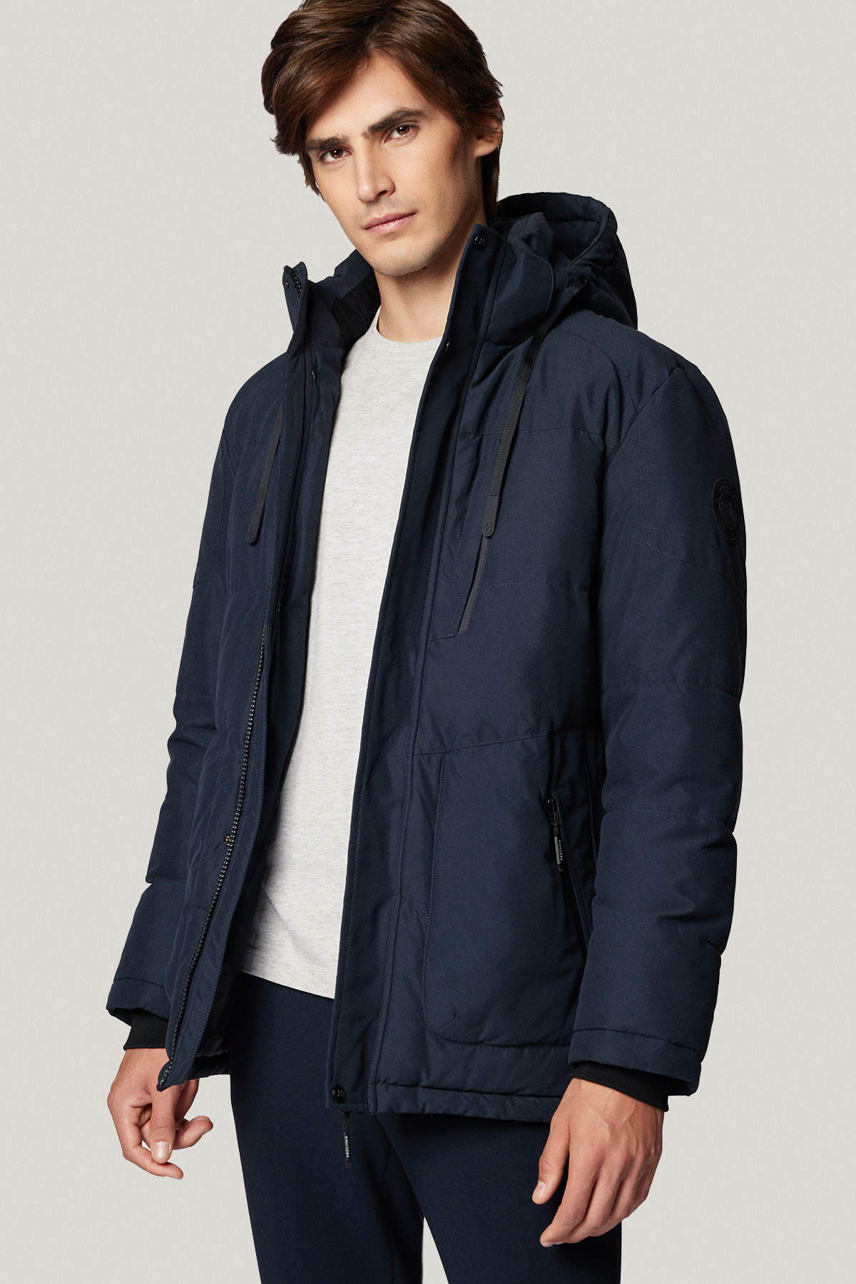 Kurtka Zimowa Granatowa Techniczna PM4