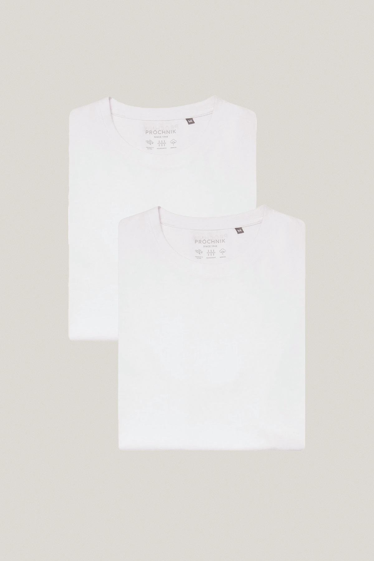 Zestaw 2 T-shirtów Bawełnianych Białych PM6