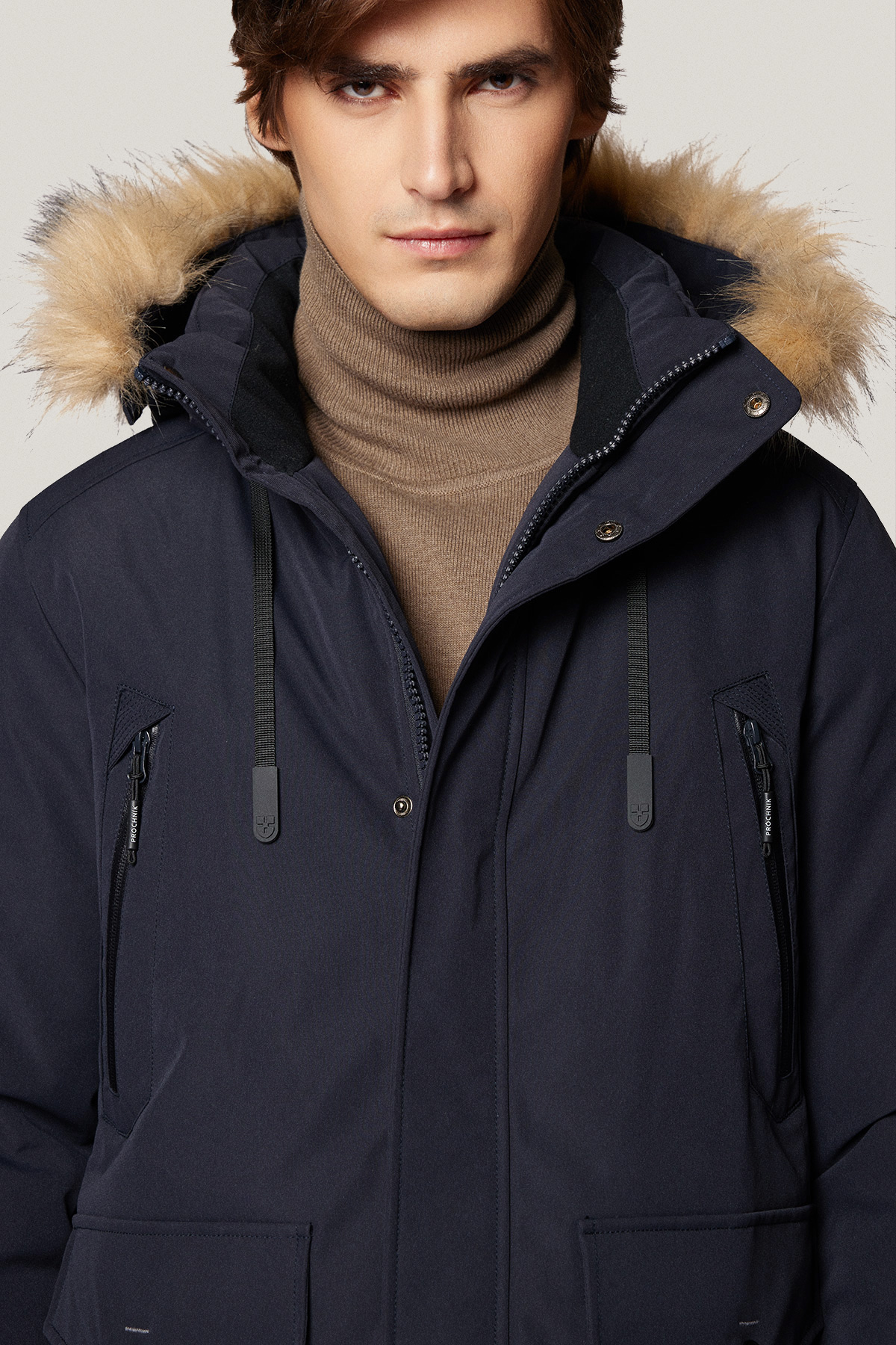 Kurtka Zimowa Granatowa Techniczna PM5