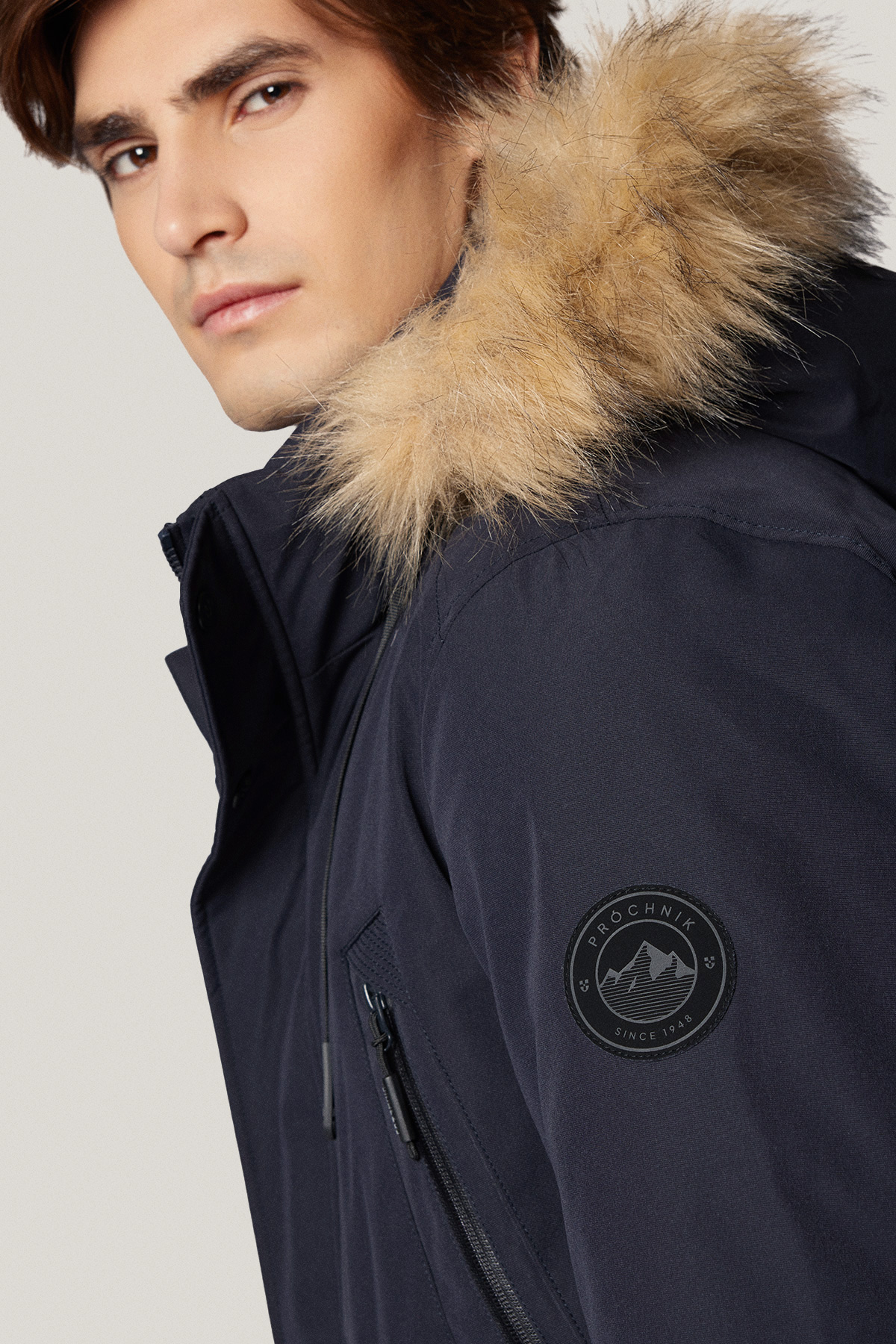 Kurtka Zimowa Granatowa Techniczna PM5
