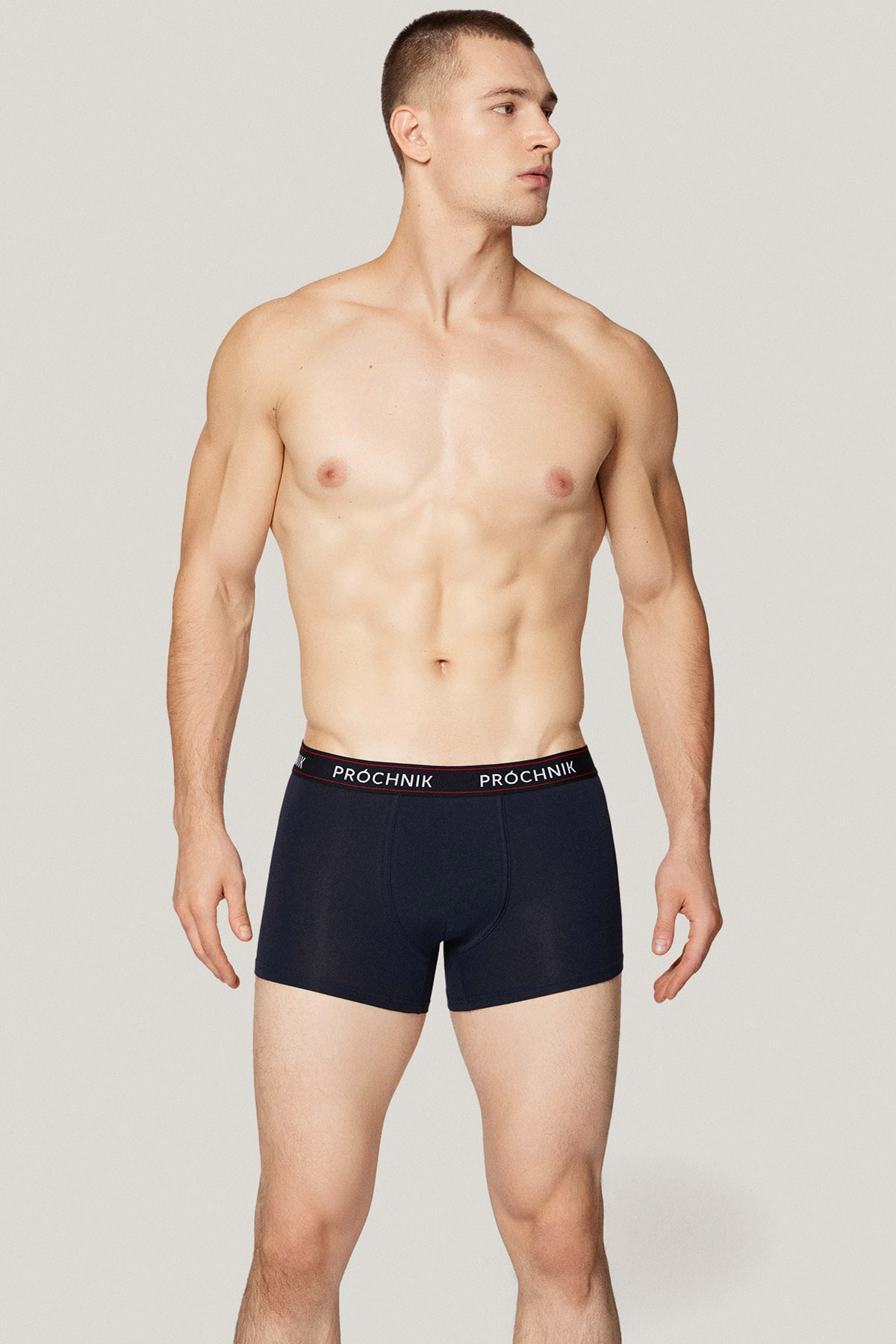 Zestaw 3 Granatowych Bokserek z Bawełny PM2