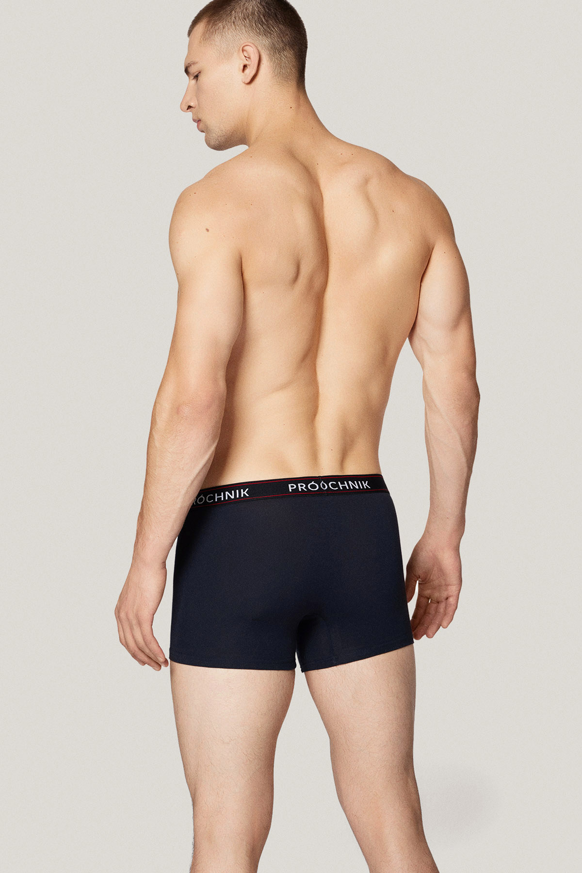 Zestaw 3 Granatowych Bokserek z Bawełny PM2