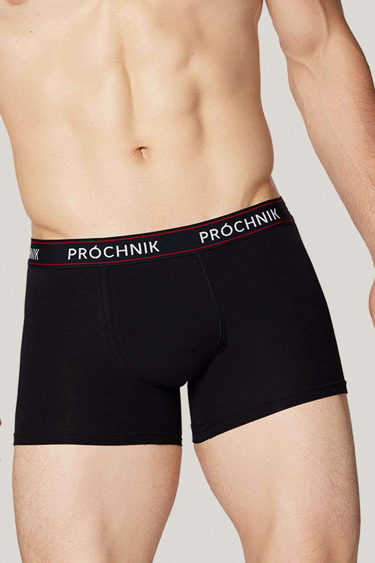 Zestaw 3 Czarnych Bokserek z Bawełny PM1