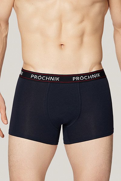Zestaw 3 Granatowych Bokserek z Bawełny PM2