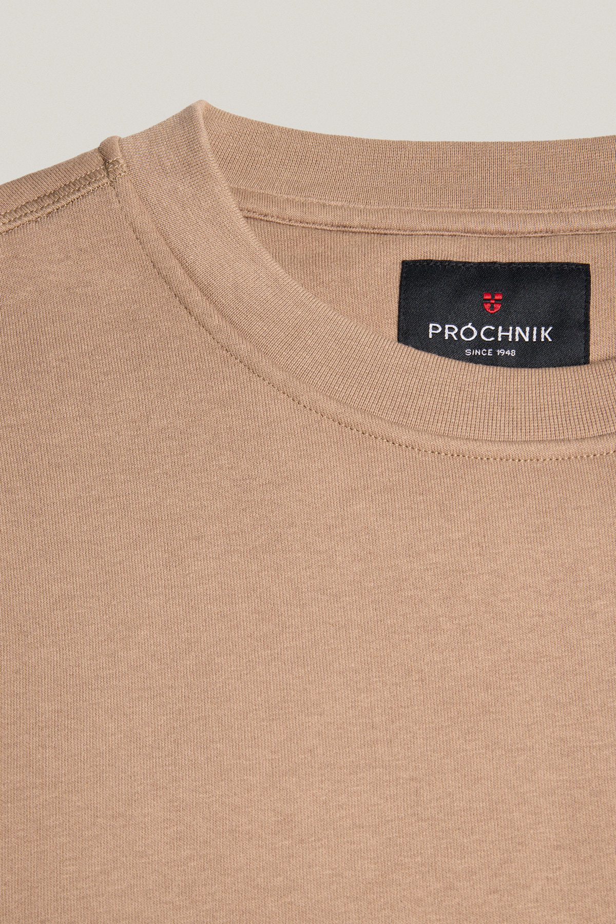 Bluza Nierozpinana Bez Kaptura Beżowa PM13