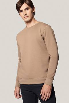 Bluza Nierozpinana Bez Kaptura Beżowa PM13