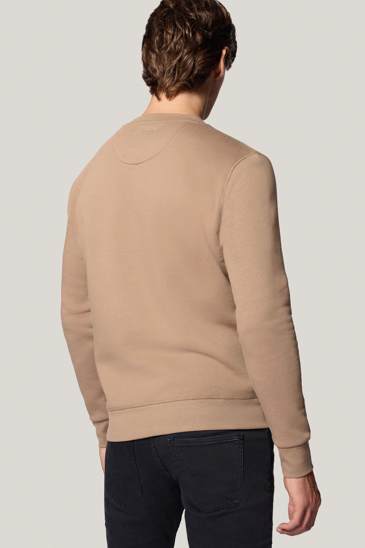 Bluza Nierozpinana Bez Kaptura Beżowa PM13