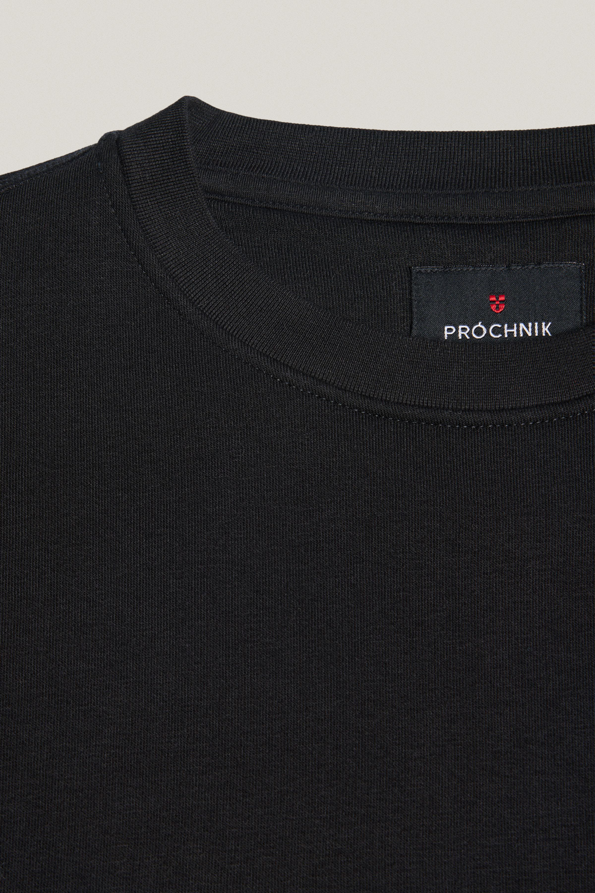 Bluza Nierozpinana Bez Kaptura Czarna PM13