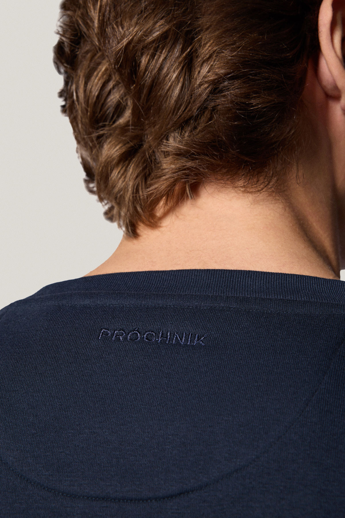 Bluza Nierozpinana Bez Kaptura Granatowa PM13