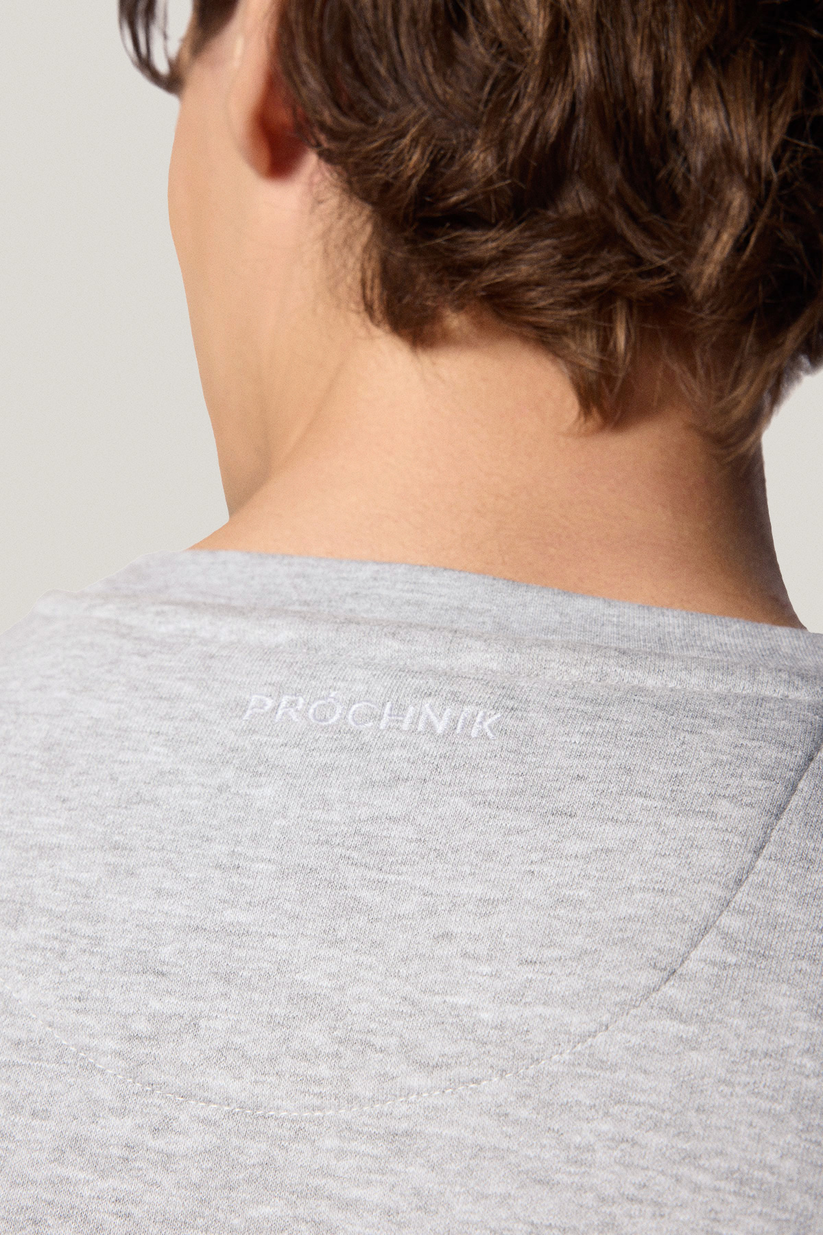 Bluza Nierozpinana Bez Kaptura Szara PM13