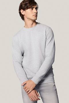 Bluza Nierozpinana Bez Kaptura Szara PM13