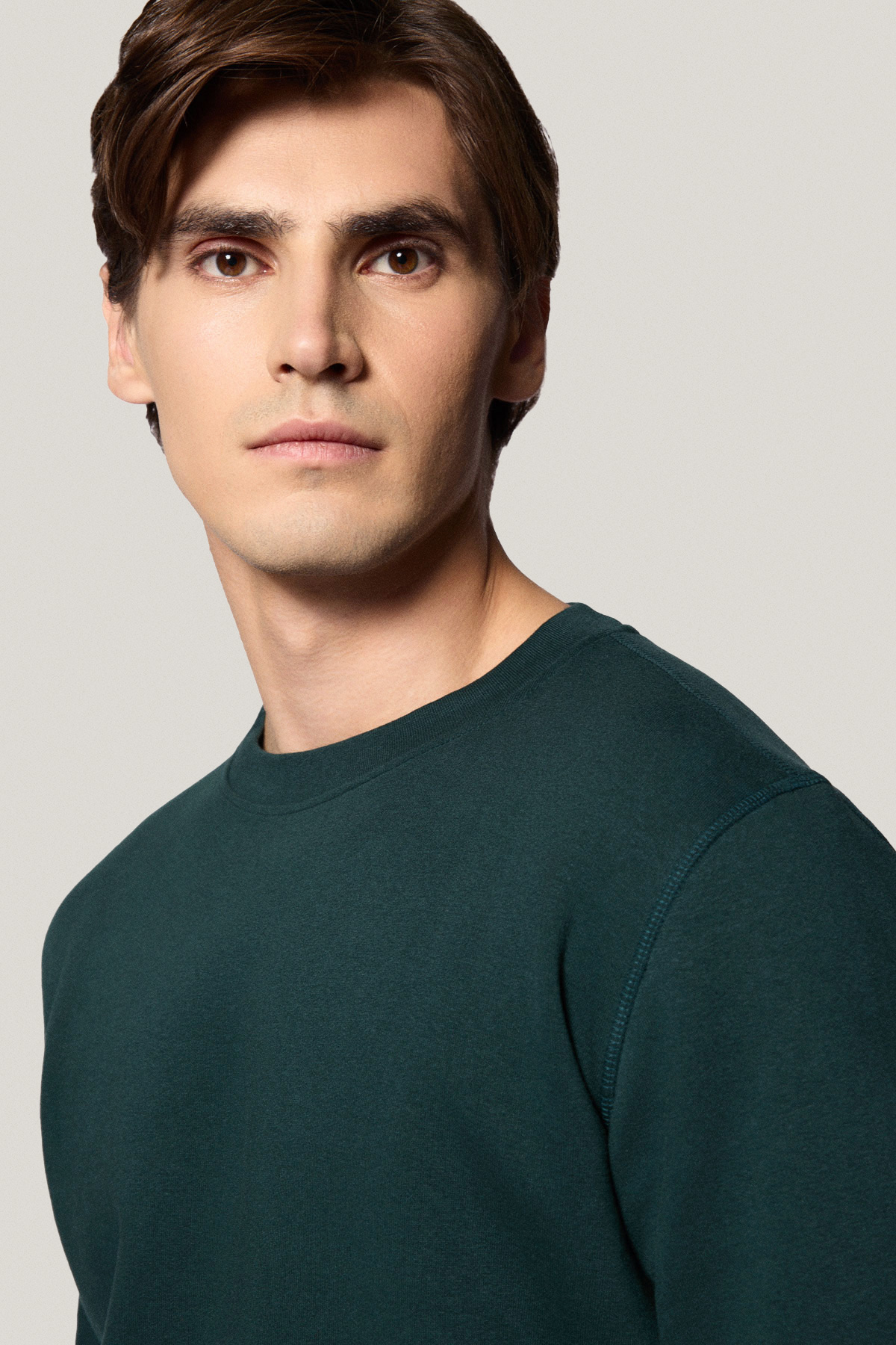 Bluza Nierozpinana Bez Kaptura Zielona PM13