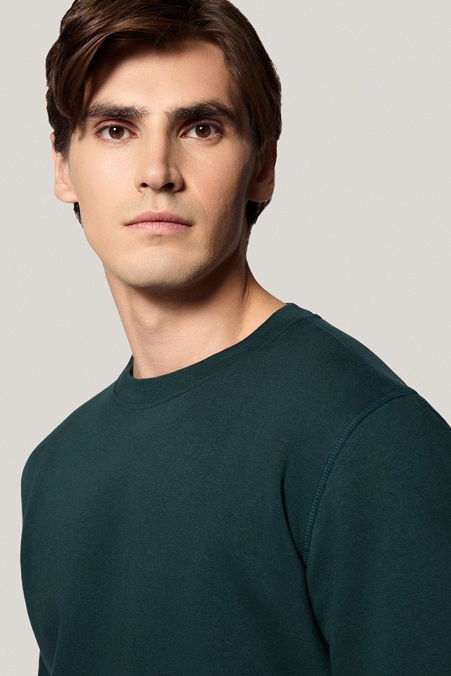 Bluza Nierozpinana Bez Kaptura Zielona PM13