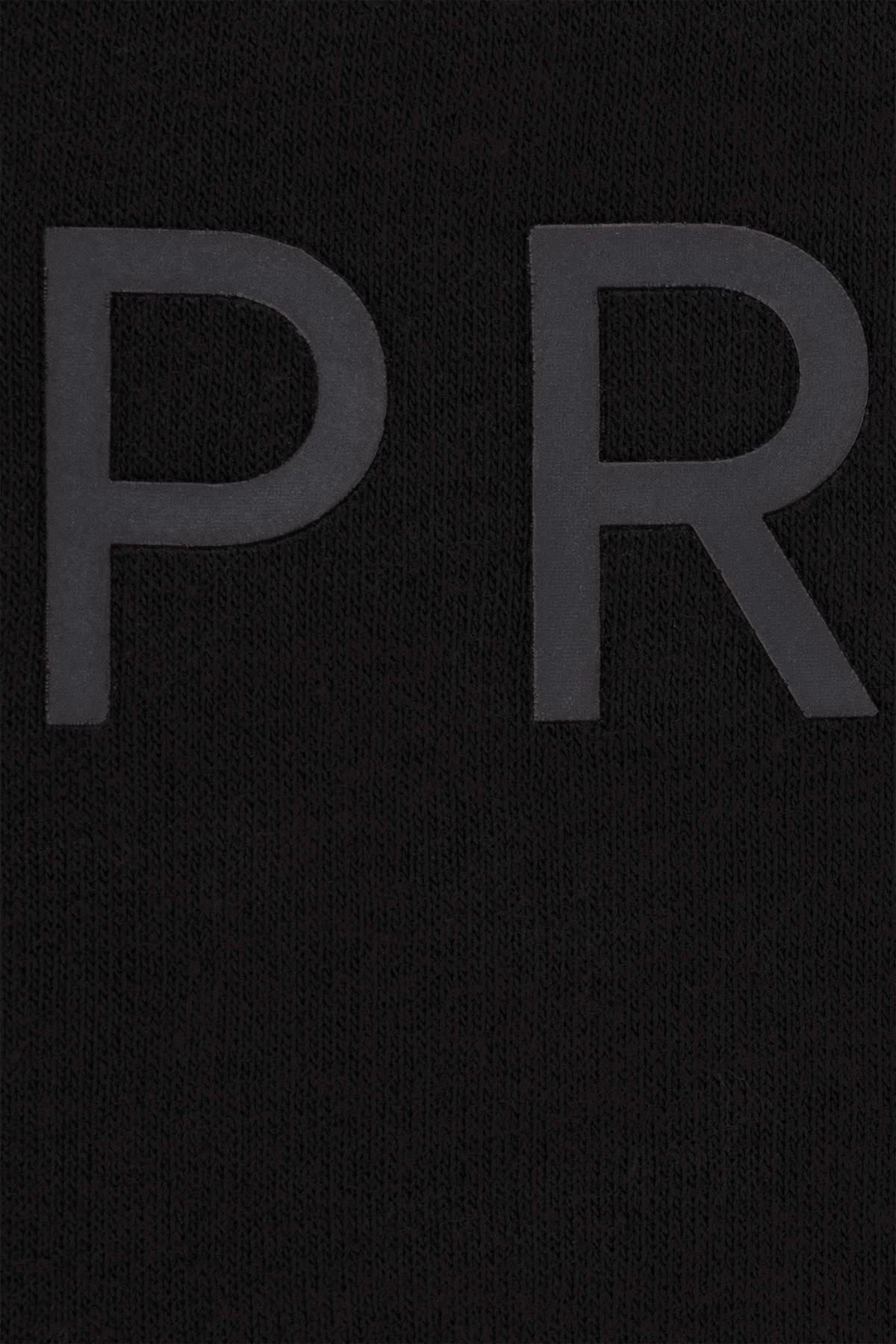 Bluza Nierozpinana Bez Kaptura Czarna z Nadrukiem PM6