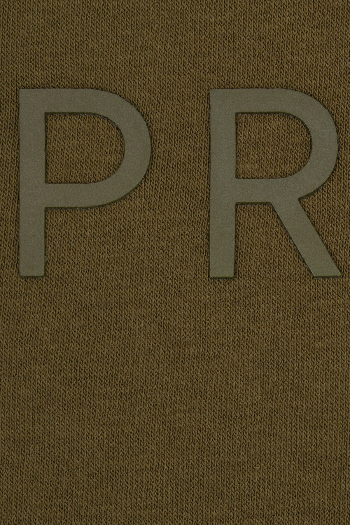 Bluza Nierozpinana Bez Kaptura Zielona z Nadrukiem PM6