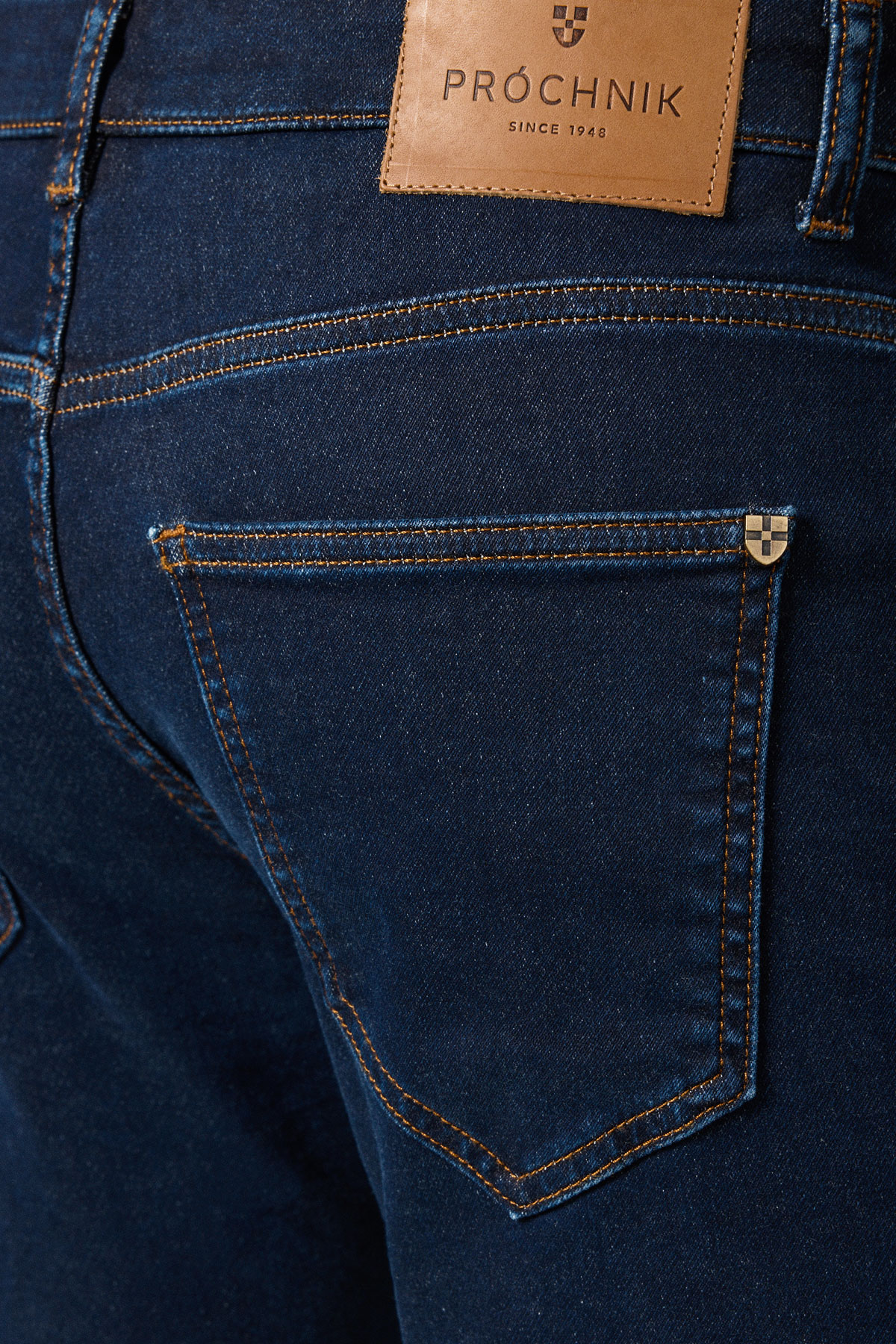 Jeansy Regular Ciemnogranatowe PM10