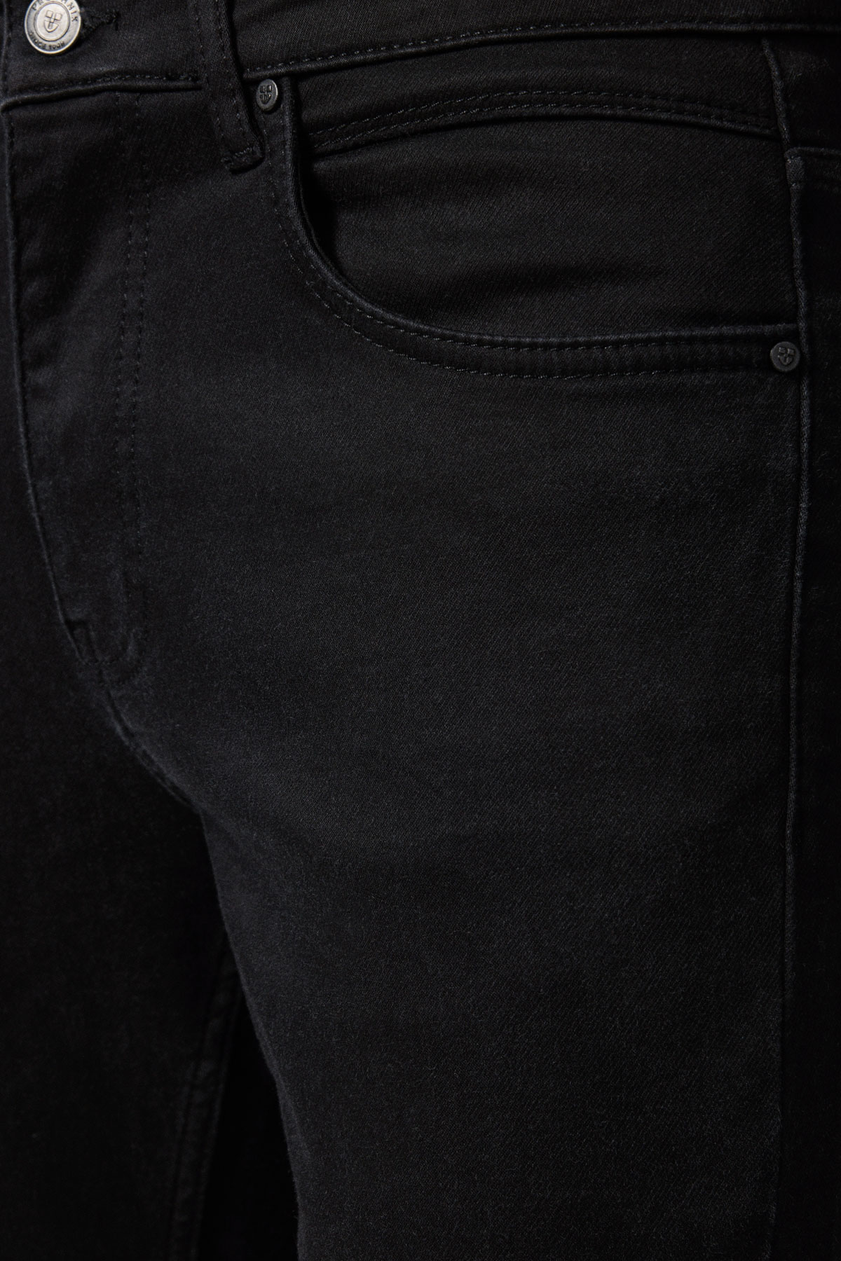 Jeansy Regular Czarne PM10