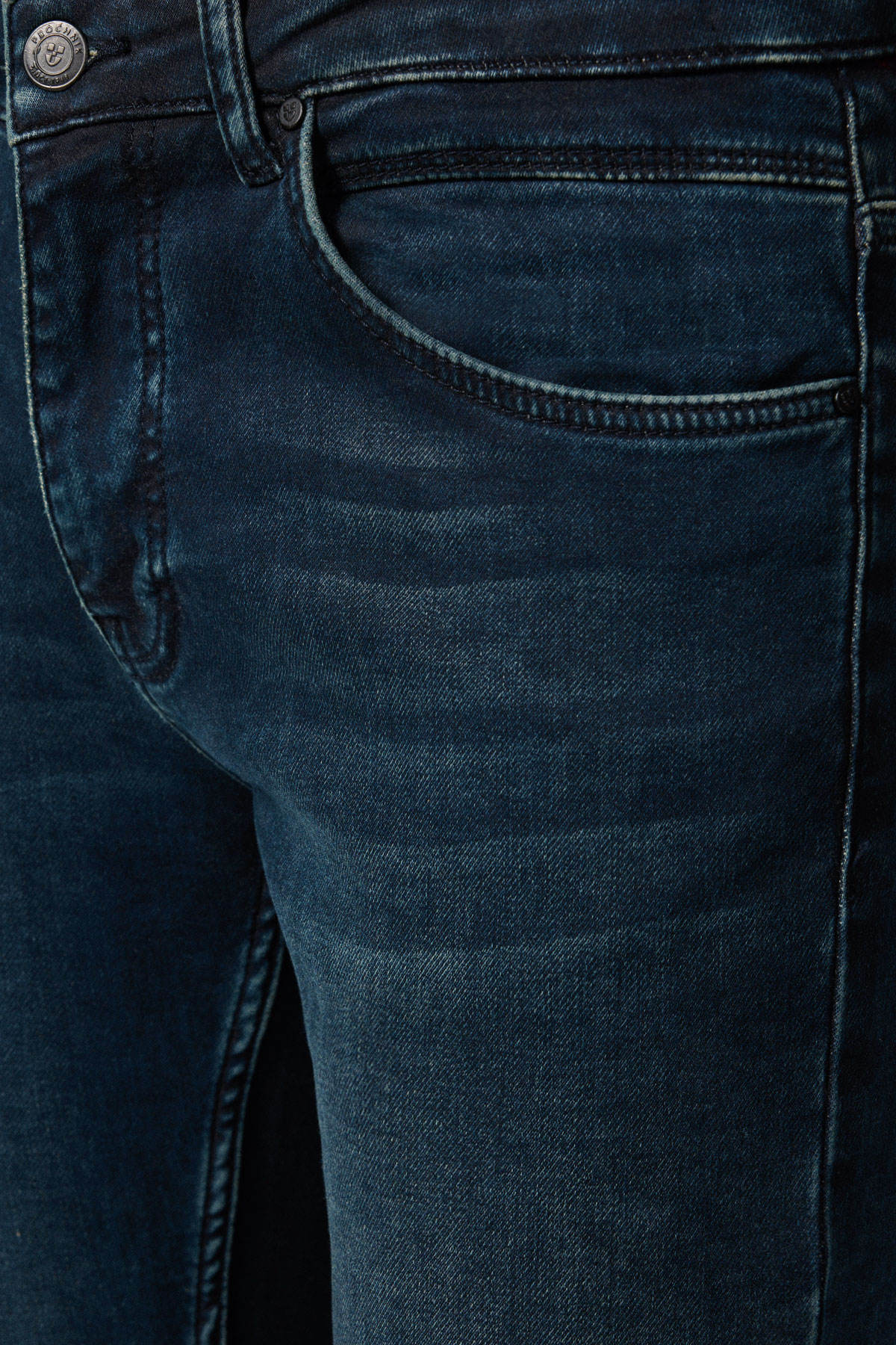 Jeansy Ciemnogranatowe Slim Fit PM9