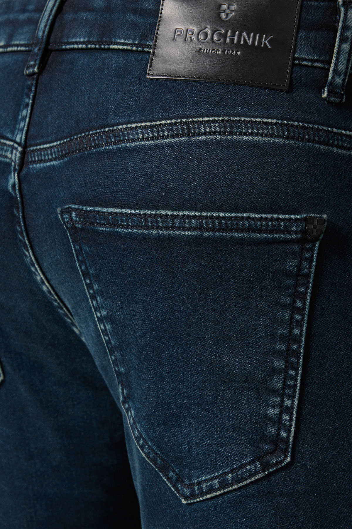 Jeansy Ciemnogranatowe Slim Fit PM9