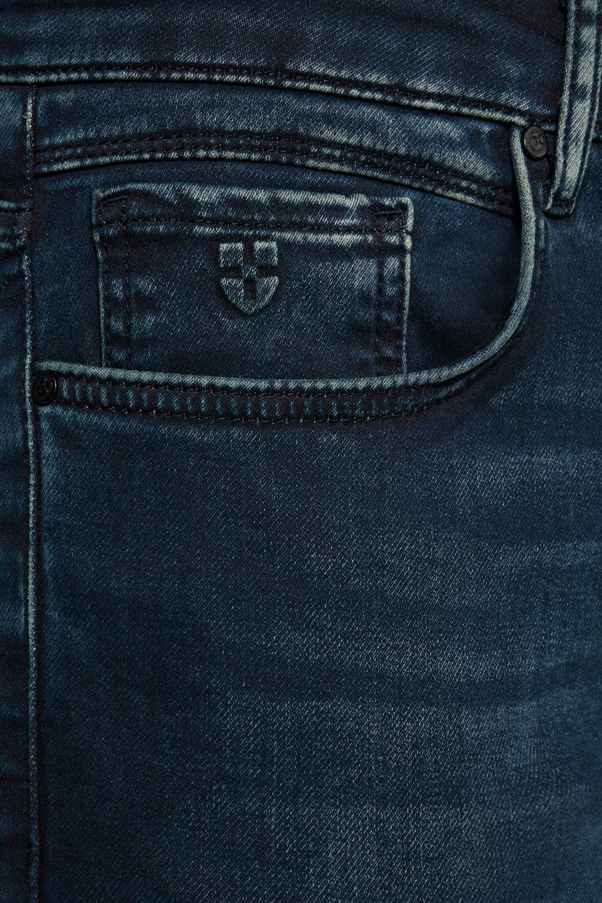 Jeansy Ciemnogranatowe Slim Fit PM9