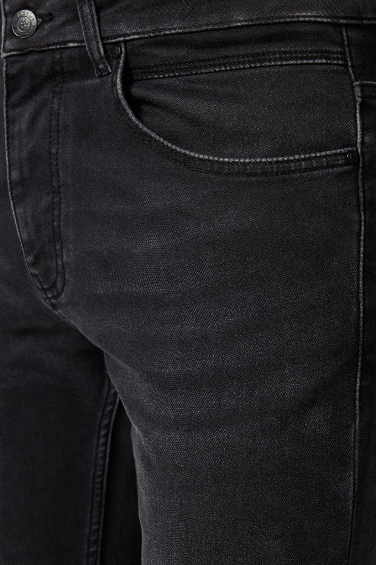 Jeansy Czarne Slim Fit PM9