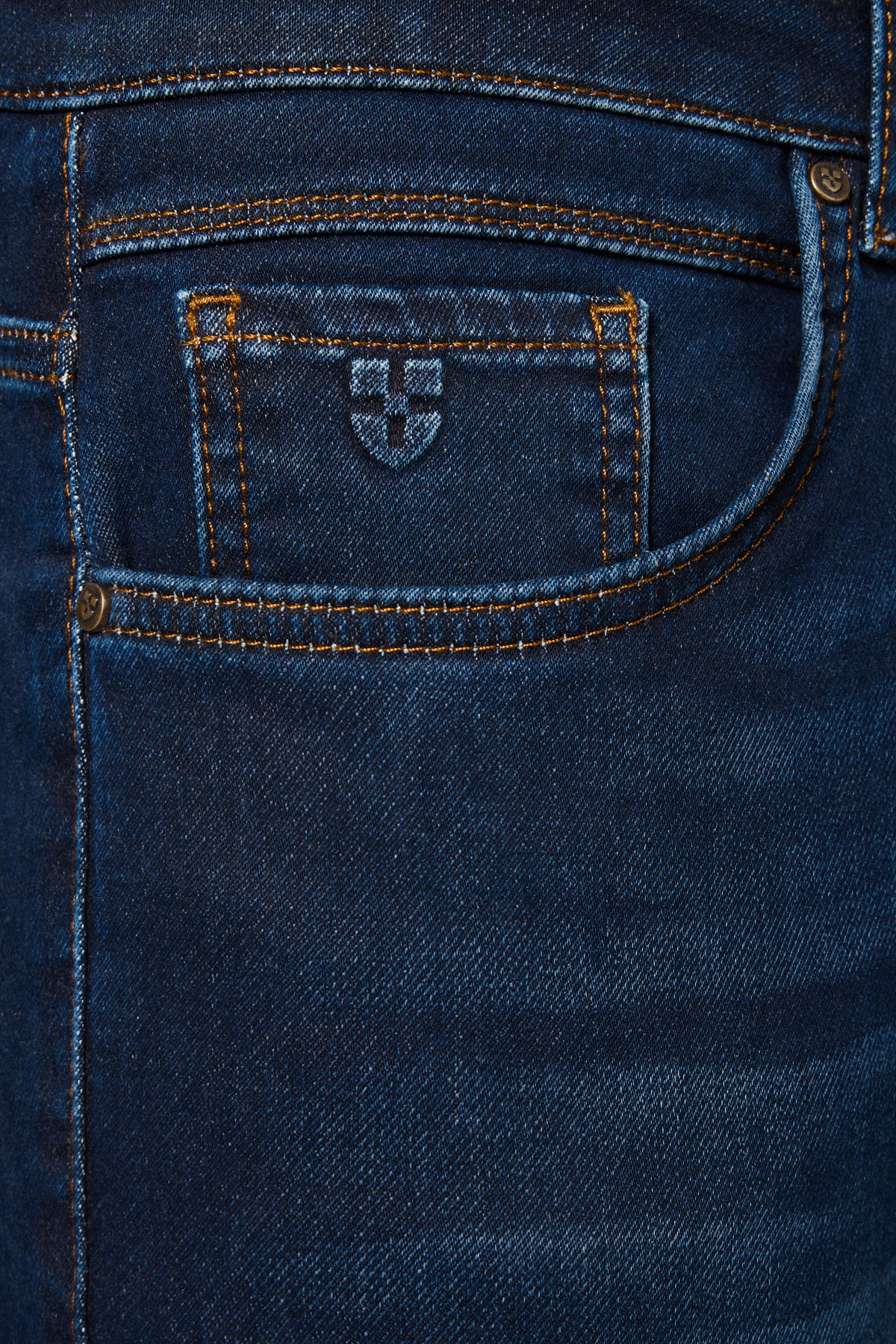 Jeansy Granatowe Slim Fit PM9